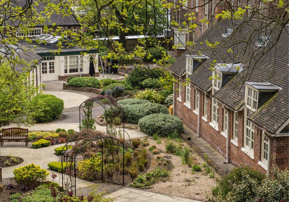 The stunning gardens of York