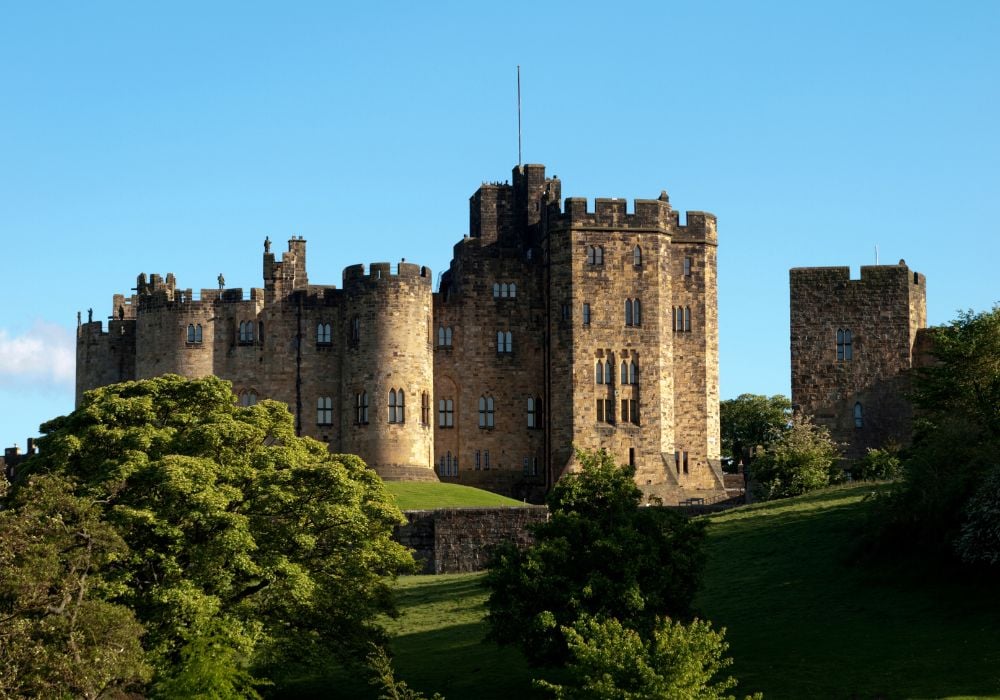 The beautiful and a must-visit Alnwick Castle in England